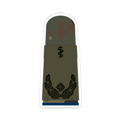 HA OS5 51b Oberstabsarzt San HM R (Germany) (Military Rank) STICKER Vinyl Kiss-Cut Decal 6 Inch White - The Sticker Space