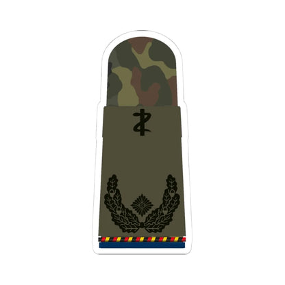 HA OS5 51c Oberstabsarzt d.R. San ZM L (Germany) (Military Rank) STICKER Vinyl Kiss-Cut Decal 4 Inch White - The Sticker Space