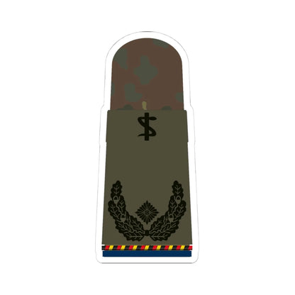 HA OS5 51c Oberstabsarzt d.R. San ZM R (Military Rank) STICKER Vinyl Kiss-Cut Decal 4 Inch White - The Sticker Space