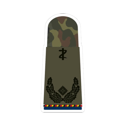 HA OS5 51c Oberstabsarzt d.R. San ZMx L (Military Rank) STICKER Vinyl Kiss-Cut Decal 3 Inch White - The Sticker Space