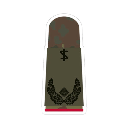 HA OS5 51c Oberstabsarzt i.G. ZMx R (Germany) (Military Rank) STICKER Vinyl Kiss-Cut Decal 6 Inch White - The Sticker Space