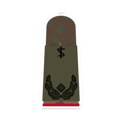 HA OS5 51c Oberstabsarzt i.G. ZMx R (Military Rank) STICKER Vinyl Kiss-Cut Decal 2 Inch White - The Sticker Space