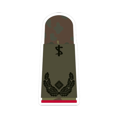 HA OS5 51c Oberstabsarzt i.G. ZMx R (Military Rank) STICKER Vinyl Kiss-Cut Decal 3 Inch White - The Sticker Space