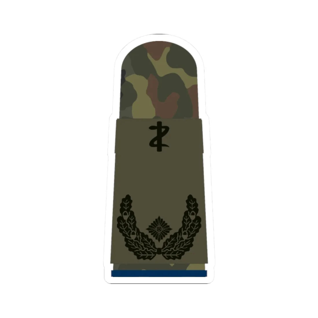 HA OS5 51c Oberstabsarzt San ZM L (Germany) (Military Rank) STICKER Vinyl Kiss-Cut Decal 2 Inch White - The Sticker Space