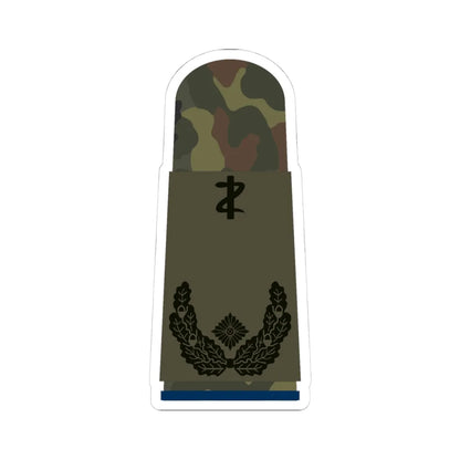HA OS5 51c Oberstabsarzt San ZMx L (Military Rank) STICKER Vinyl Kiss-Cut Decal 4 Inch White - The Sticker Space