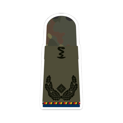 HA OS5 51d Oberstabsapotheker d.R. San PH R (Germany) (Military Rank) STICKER Vinyl Kiss-Cut Decal 4 Inch White - The Sticker Space