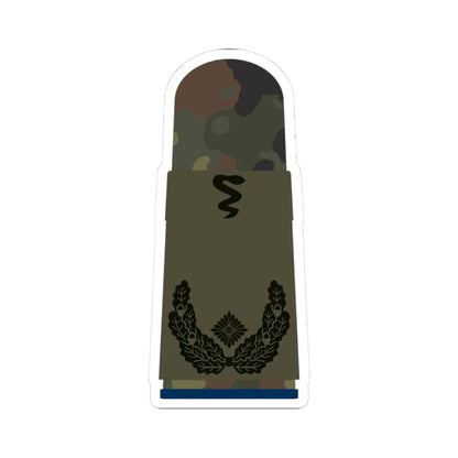 HA OS5 51e Oberstabsveterinär San TM R (Germany) (Military Rank) STICKER Vinyl Kiss-Cut Decal 3 Inch White - The Sticker Space
