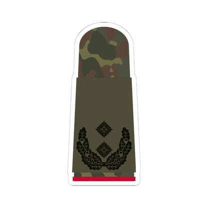 HA OS5 52 Oberstleutnant i.G. (Germany) (Military Rank) STICKER Vinyl Kiss-Cut Decal 6 Inch White - The Sticker Space