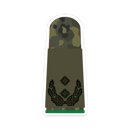 HA OS5 52 Oberstleutnant PzGren (Germany) (Military Rank) STICKER Vinyl Kiss-Cut Decal 4 Inch White - The Sticker Space