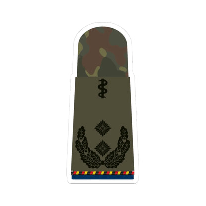 HA OS5 52b Oberfeldarzt d.R San HMx L (Military Rank) STICKER Vinyl Kiss-Cut Decal 3 Inch White - The Sticker Space