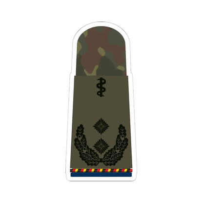 HA OS5 52b Oberfeldarzt d.R San HMx L (Military Rank) STICKER Vinyl Kiss-Cut Decal 6 Inch White - The Sticker Space