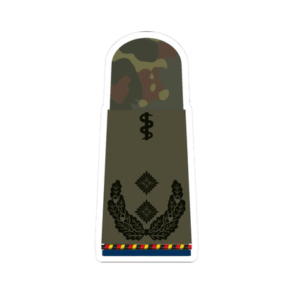 HA OS5 52b Oberfeldarzt d.R San HMx R (Military Rank) STICKER Vinyl Kiss-Cut Decal 3 Inch White - The Sticker Space