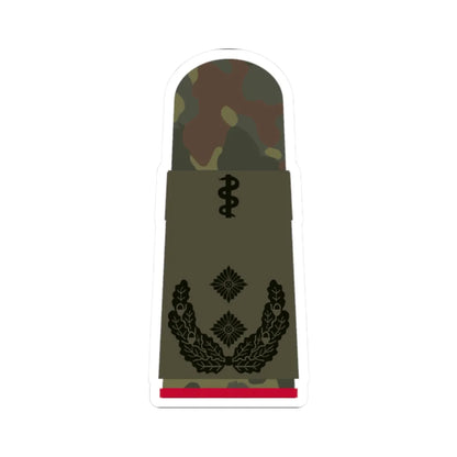 HA OS5 52b Oberfeldarzt i.G. HM L (Military Rank) STICKER Vinyl Kiss-Cut Decal 2 Inch White - The Sticker Space