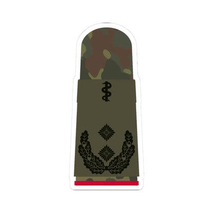 HA OS5 52b Oberfeldarzt i.G. HM L (Military Rank) STICKER Vinyl Kiss-Cut Decal 3 Inch White - The Sticker Space
