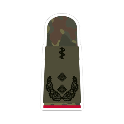 HA OS5 52b Oberfeldarzt i.G. HM L (Military Rank) STICKER Vinyl Kiss-Cut Decal 4 Inch White - The Sticker Space