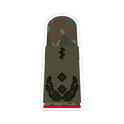 HA OS5 52b Oberfeldarzt i.G. HM L (Military Rank) STICKER Vinyl Kiss-Cut Decal 6 Inch White - The Sticker Space