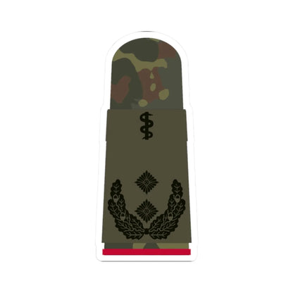 HA OS5 52b Oberfeldarzt i.G. HM R (Military Rank) STICKER Vinyl Kiss-Cut Decal 2 Inch White - The Sticker Space