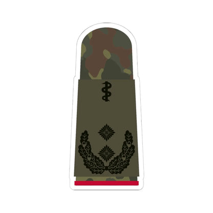 HA OS5 52b Oberfeldarzt i.G. HMx L (Germany) (Military Rank) STICKER Vinyl Kiss-Cut Decal 6 Inch White - The Sticker Space