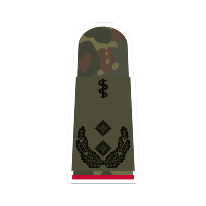 HA OS5 52b Oberfeldarzt i.G. HMx R (Military Rank) STICKER Vinyl Kiss-Cut Decal 2 Inch White - The Sticker Space