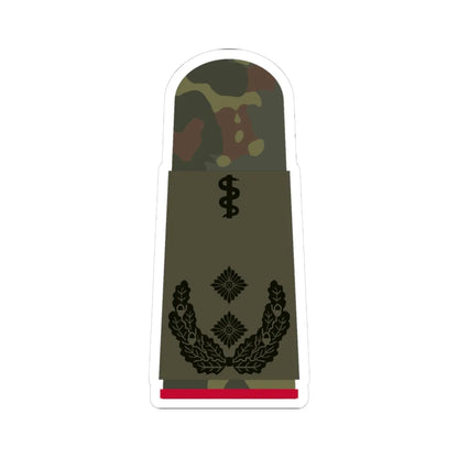 HA OS5 52b Oberfeldarzt i.G. HMx R (Military Rank) STICKER Vinyl Kiss-Cut Decal 3 Inch White - The Sticker Space