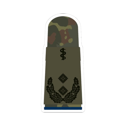 HA OS5 52b Oberfeldarzt San HM R (Germany) (Military Rank) STICKER Vinyl Kiss-Cut Decal 3 Inch White - The Sticker Space