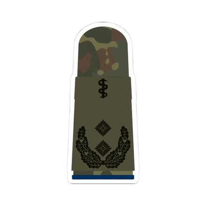 HA OS5 52b Oberfeldarzt San HM R (Germany) (Military Rank) STICKER Vinyl Kiss-Cut Decal 4 Inch White - The Sticker Space