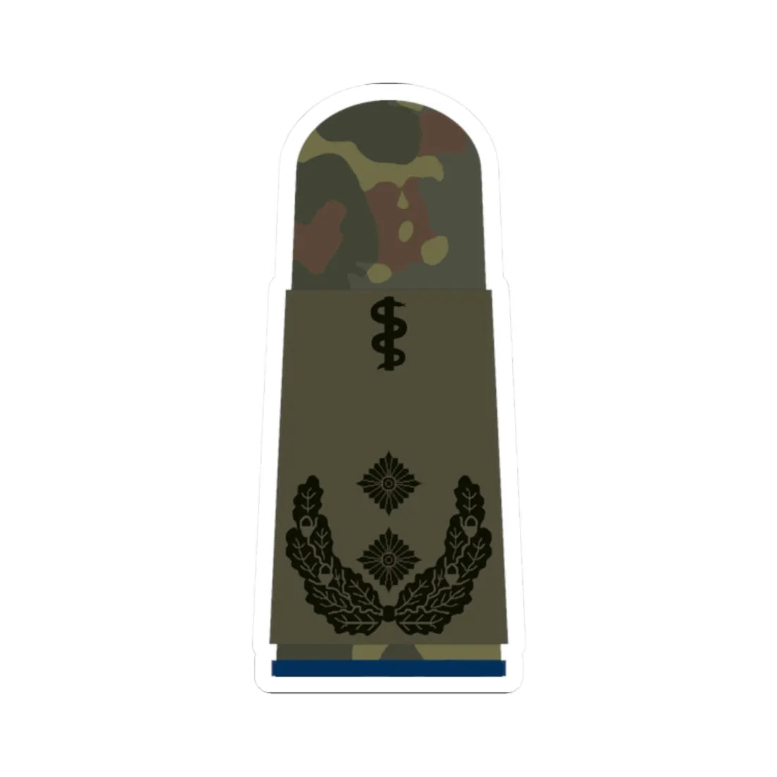 HA OS5 52b Oberfeldarzt San HMx R (Germany) (Military Rank) STICKER Vinyl Kiss-Cut Decal 2 Inch White - The Sticker Space