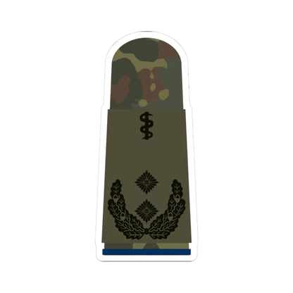HA OS5 52b Oberfeldarzt San HMx R (Germany) (Military Rank) STICKER Vinyl Kiss-Cut Decal 3 Inch White - The Sticker Space