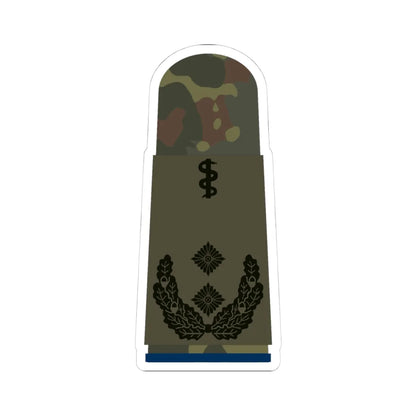HA OS5 52b Oberfeldarzt San HMx R (Germany) (Military Rank) STICKER Vinyl Kiss-Cut Decal 4 Inch White - The Sticker Space