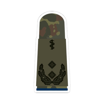 HA OS5 52b Oberfeldarzt San HMx R (Germany) (Military Rank) STICKER Vinyl Kiss-Cut Decal 6 Inch White - The Sticker Space