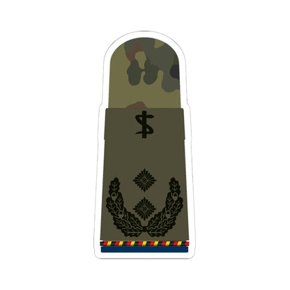 HA OS5 52c Oberfeldarzt d.R. San ZM R (Military Rank) STICKER Vinyl Kiss-Cut Decal 6 Inch White - The Sticker Space