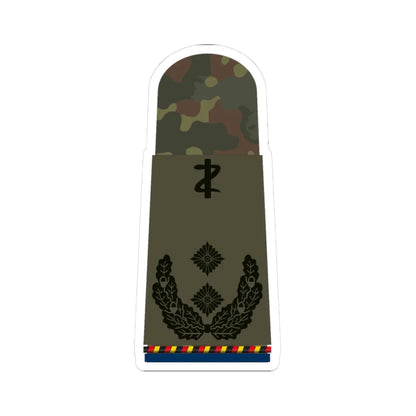 HA OS5 52c Oberfeldarzt d.R. San ZMx L (Germany) (Military Rank) STICKER Vinyl Kiss-Cut Decal 3 Inch White - The Sticker Space