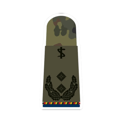 HA OS5 52c Oberfeldarzt d.R. San ZMx R (Military Rank) STICKER Vinyl Kiss-Cut Decal 2 Inch White - The Sticker Space