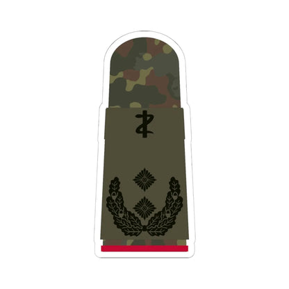 HA OS5 52c Oberfeldarzt i.G. ZM L (Military Rank) STICKER Vinyl Kiss-Cut Decal 6 Inch White - The Sticker Space