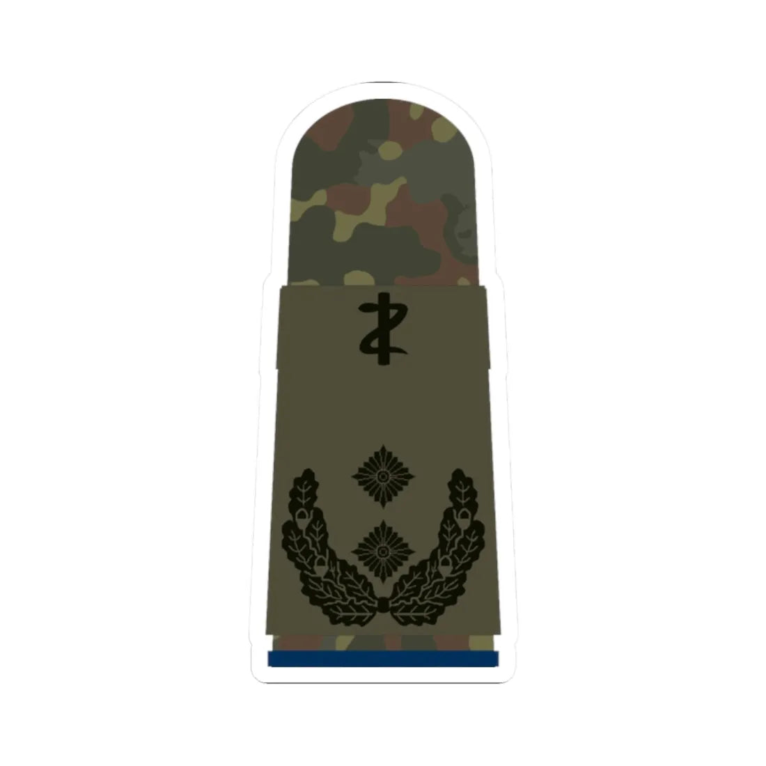 HA OS5 52c Oberfeldarzt San ZM L (Military Rank) STICKER Vinyl Kiss-Cut Decal 2 Inch White - The Sticker Space