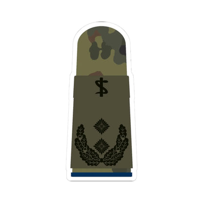 HA OS5 52c Oberfeldarzt San ZM R (Military Rank) STICKER Vinyl Kiss-Cut Decal 3 Inch White - The Sticker Space