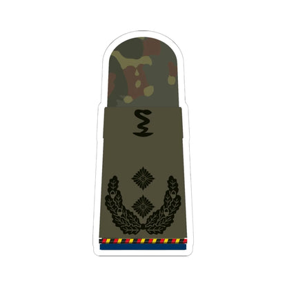 HA OS5 52d Oberfeldapotheker d.R. San PH R (Military Rank) STICKER Vinyl Kiss-Cut Decal 6 Inch White - The Sticker Space