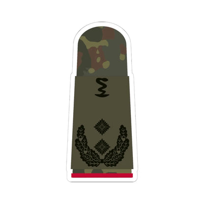 HA OS5 52d Oberfeldapotheker i.G. PHx R (Military Rank) STICKER Vinyl Kiss-Cut Decal 6 Inch White - The Sticker Space