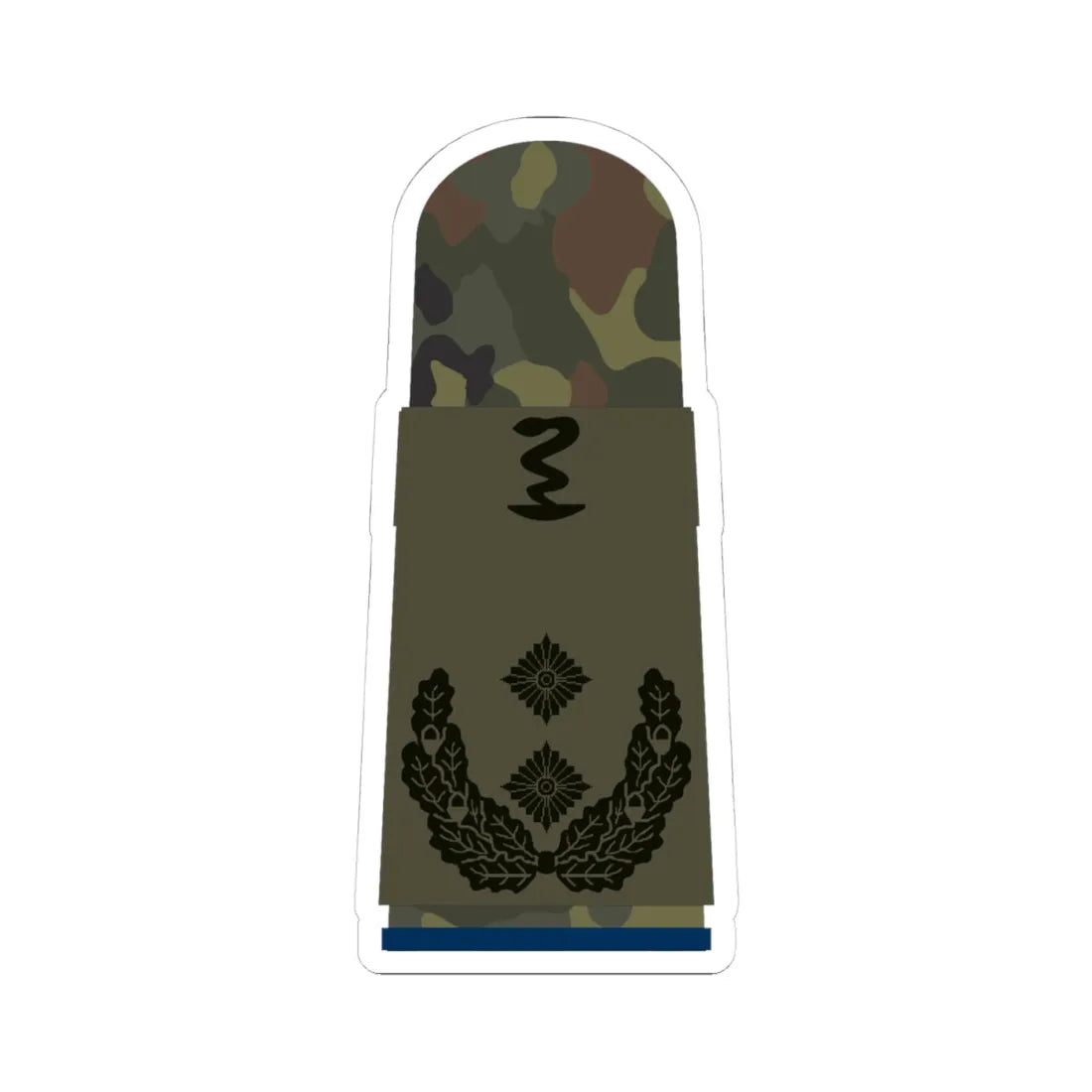 HA OS5 52d Oberfeldapotheker San PH L (Military Rank) STICKER Vinyl Kiss-Cut Decal 4 Inch White - The Sticker Space