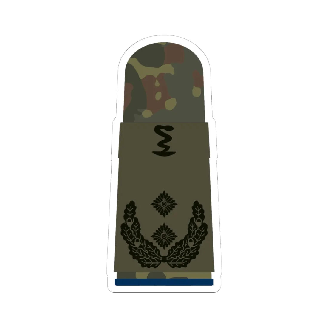 HA OS5 52d Oberfeldapotheker San PH R (Germany) (Military Rank) STICKER Vinyl Kiss-Cut Decal 4 Inch White - The Sticker Space