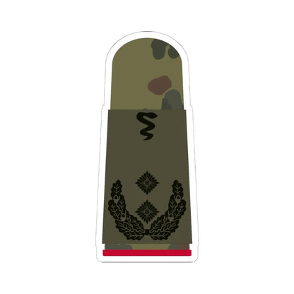 HA OS5 52e Oberfeldveterinär i.G. TMx R (Military Rank) STICKER Vinyl Kiss-Cut Decal 6 Inch White - The Sticker Space