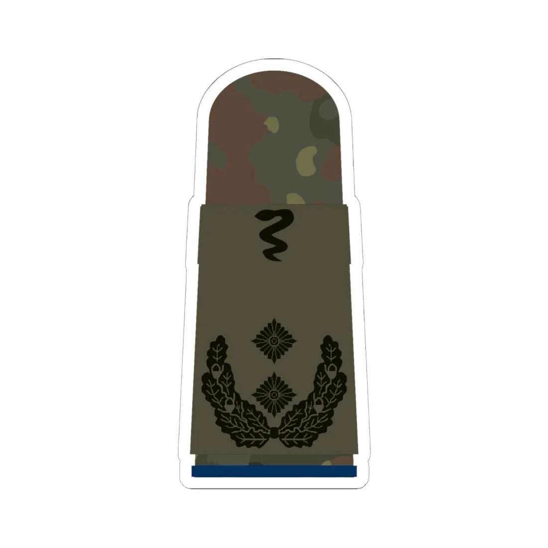 HA OS5 52e Oberfeldveterinär San TM L (Military Rank) STICKER Vinyl Kiss-Cut Decal 6 Inch White - The Sticker Space