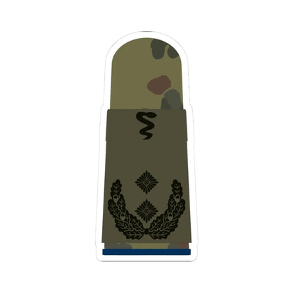 HA OS5 52e Oberfeldveterinär San TM R (Military Rank) STICKER Vinyl Kiss-Cut Decal 3 Inch White - The Sticker Space