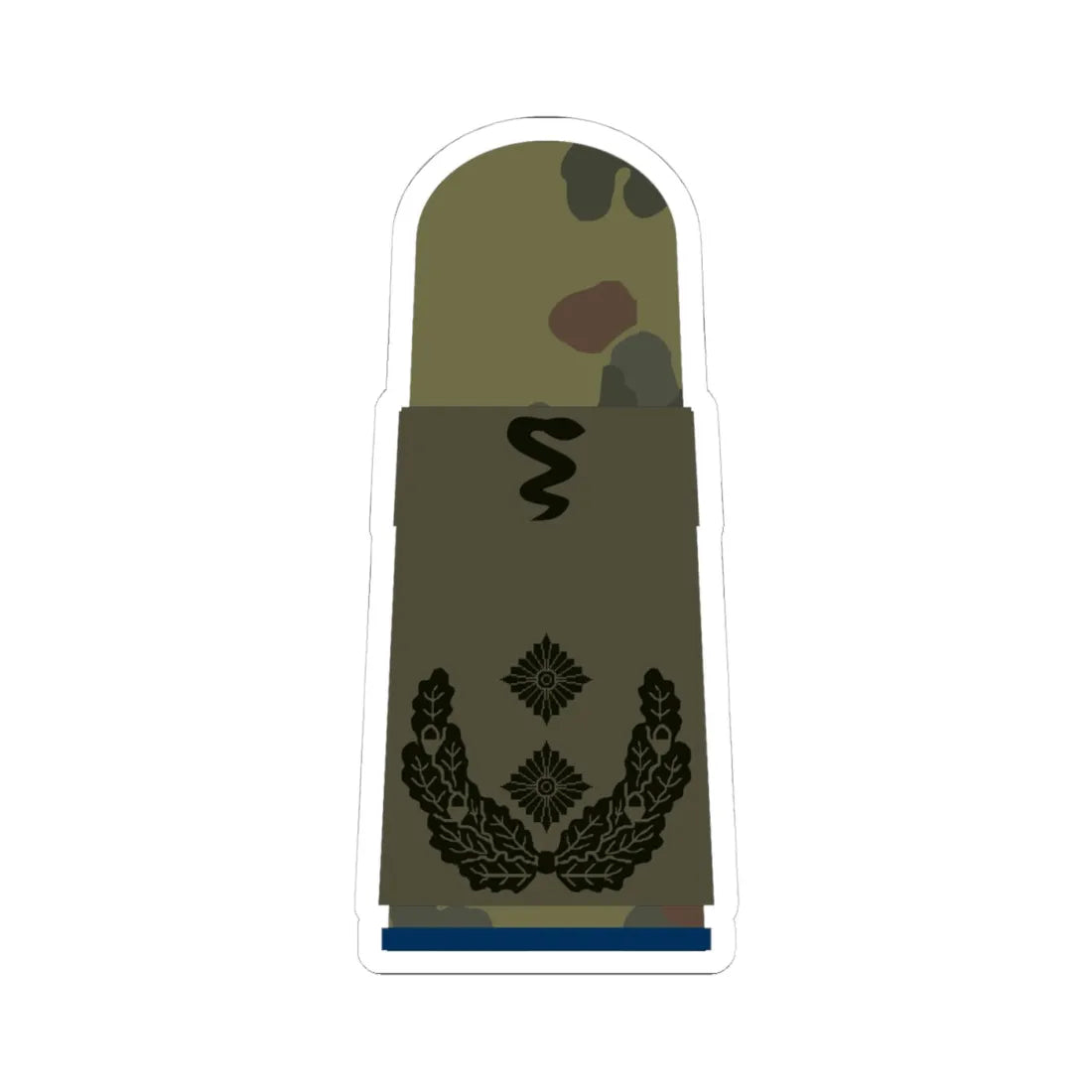 HA OS5 52e Oberfeldveterinär San TM R (Military Rank) STICKER Vinyl Kiss-Cut Decal 4 Inch White - The Sticker Space