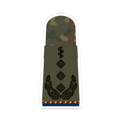HA OS5 53b Oberstarzt d.R. San HM R (Germany) (Military Rank) STICKER Vinyl Kiss-Cut Decal 4 Inch White - The Sticker Space