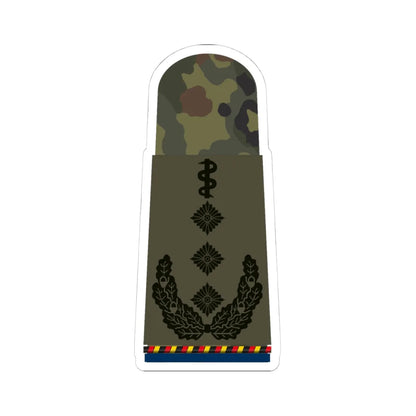 HA OS5 53b Oberstarzt d.R San HMx L (Germany) (Military Rank) STICKER Vinyl Kiss-Cut Decal 4 Inch White - The Sticker Space