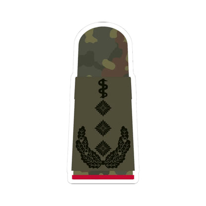 HA OS5 53b Oberstarzt i.G. HM R (Germany) (Military Rank) STICKER Vinyl Kiss-Cut Decal 3 Inch White - The Sticker Space