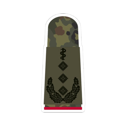 HA OS5 53b Oberstarzt i.G. HMx L (Germany) (Military Rank) STICKER Vinyl Kiss-Cut Decal 4 Inch White - The Sticker Space