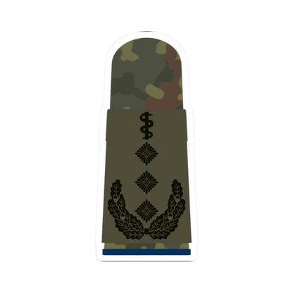 HA OS5 53b Oberstarzt San HM R (Military Rank) STICKER Vinyl Kiss-Cut Decal 2 Inch White - The Sticker Space