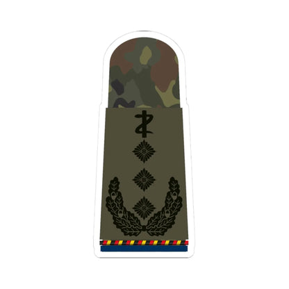 HA OS5 53c Oberstarzt d.R. San ZMx L (Military Rank) STICKER Vinyl Kiss-Cut Decal 3 Inch White - The Sticker Space
